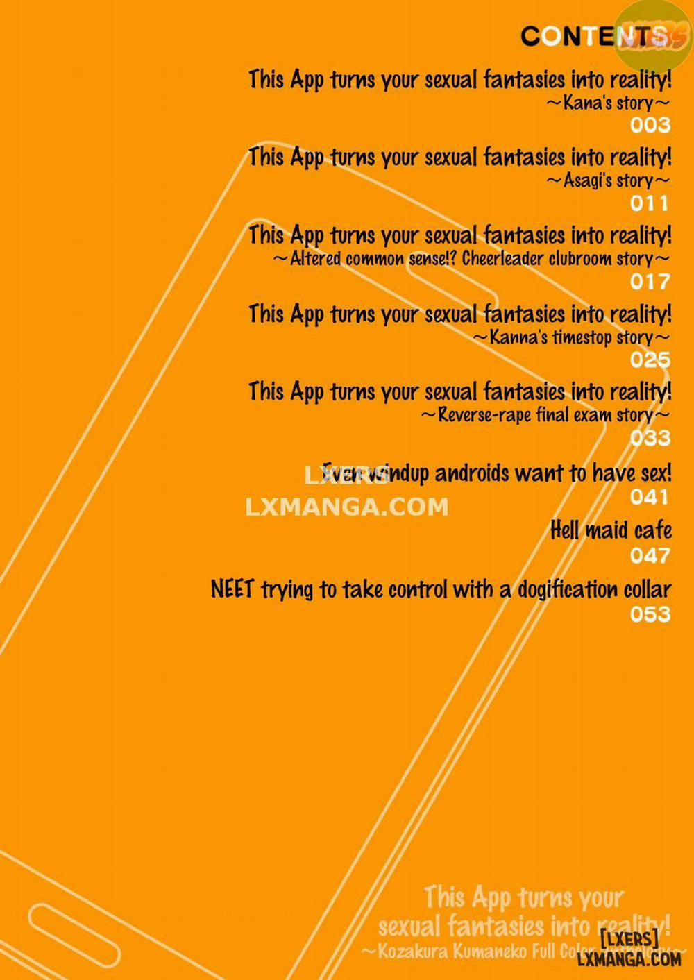 Kono Smapho Appli de Sex wa Risouka Sareru Oneshot trang 1