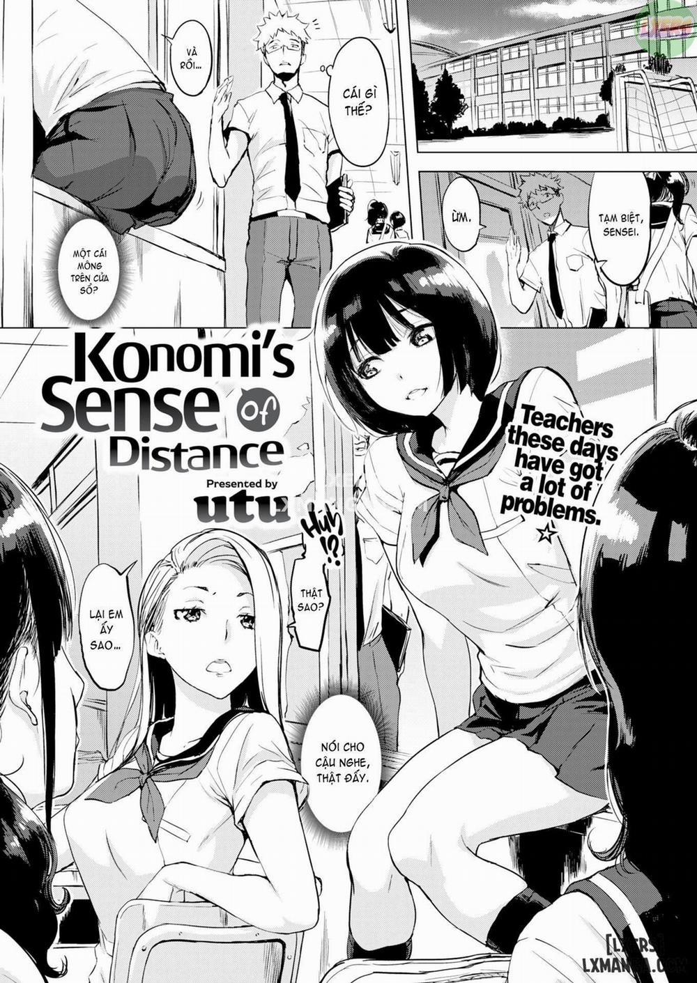 Konomi's Sense of Distance Oneshot trang 0