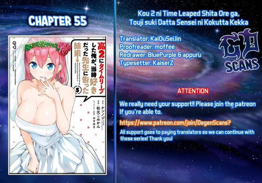 Kou 2 Ni Time Leaped Shita Ore Ga, Touji Suki Datta Sensei Ni Kokutta Kekka 55 trang 0