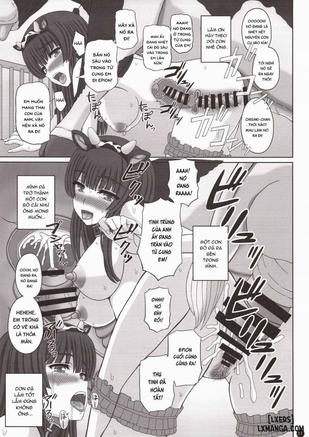 Kou Hai Reijou -Ushi ni Tanetsuke Koubi Sareru Ojousama Oneshot trang 9