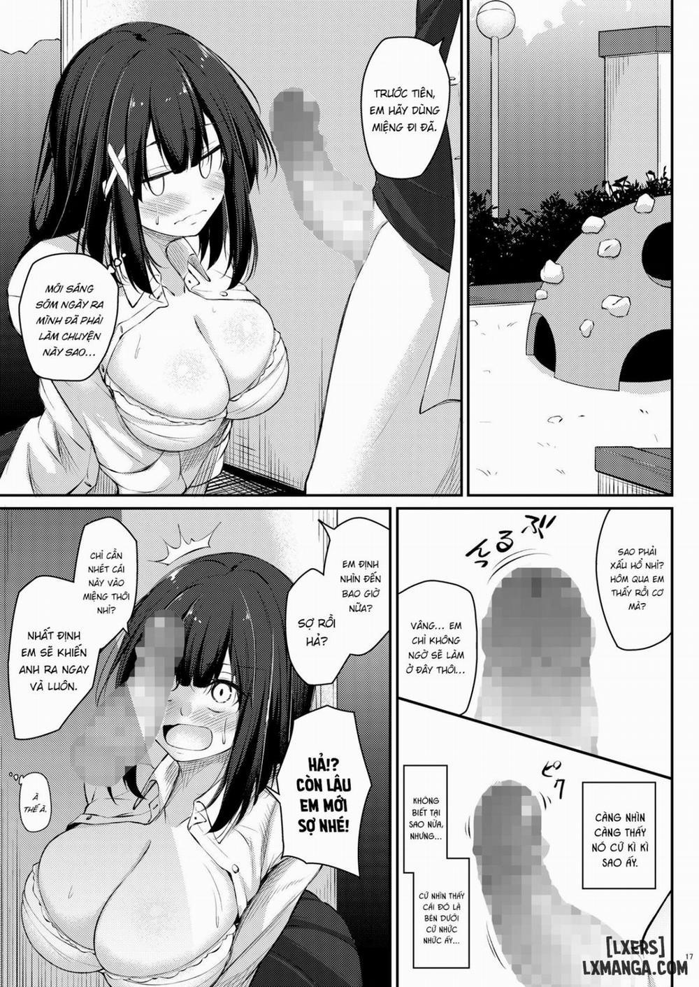 Kouhai Fuukiiin ni Yoru Furyou Senpai no Otoshikata Oneshot trang 17