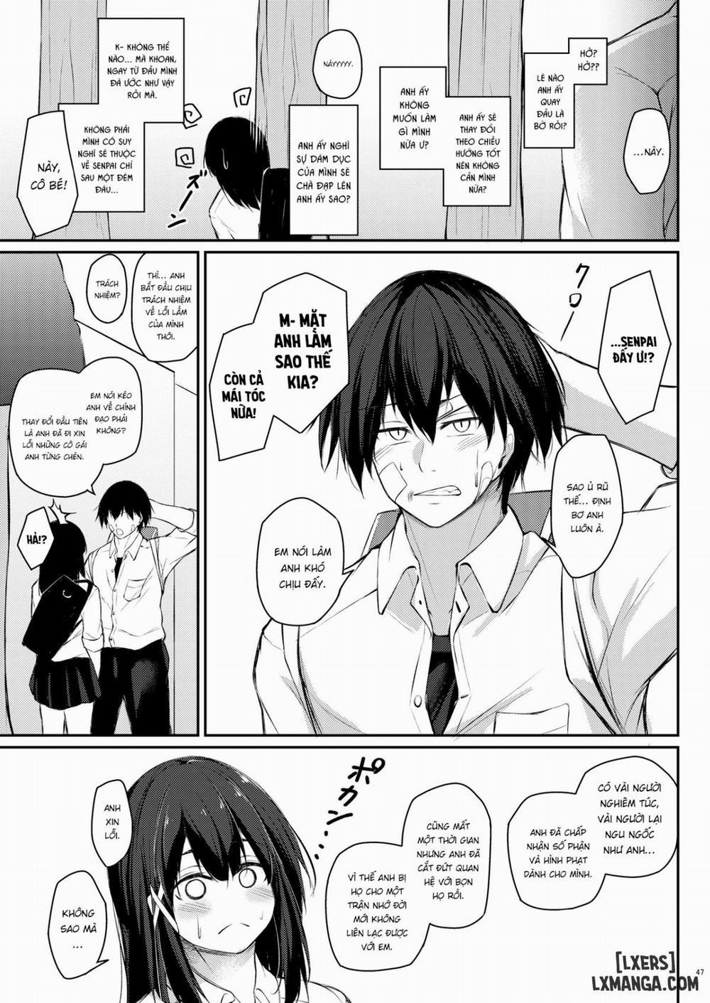Kouhai Fuukiiin ni Yoru Furyou Senpai no Otoshikata Oneshot trang 47