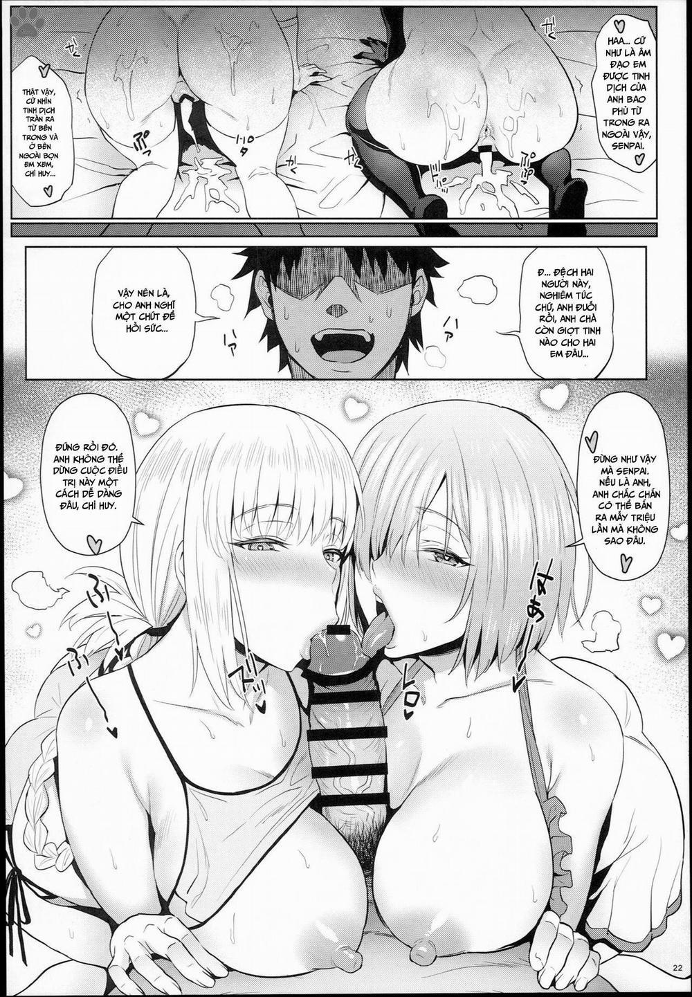 Kouhai no Amai Ryouhou (Fate/Grand Order) Oneshot trang 23