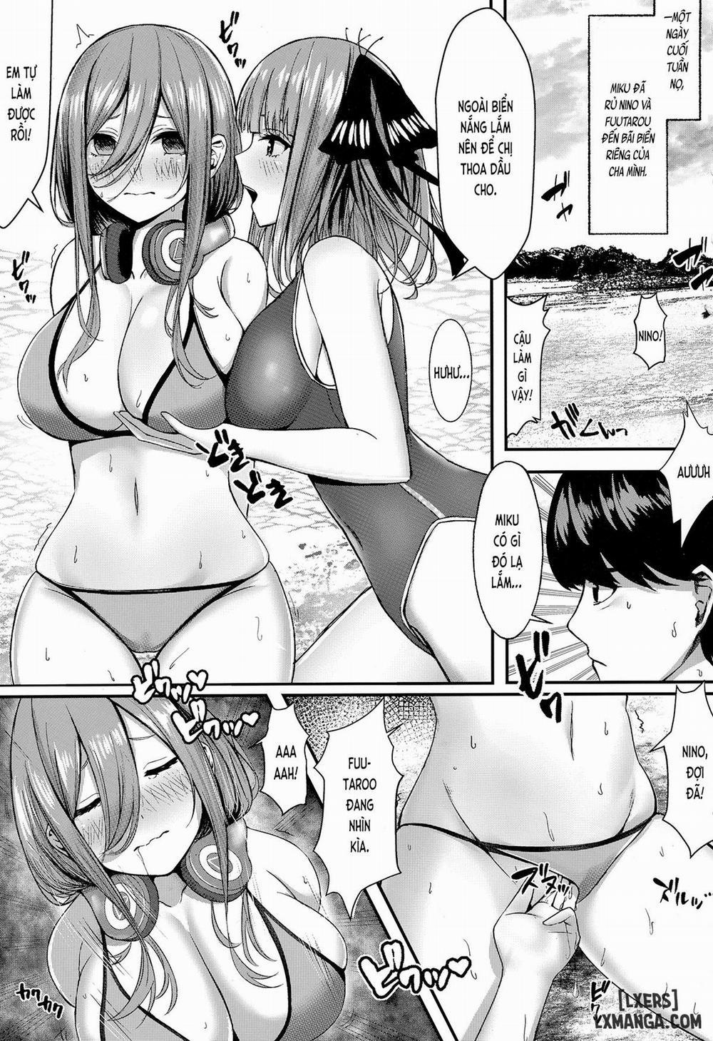 Kouhei ni Ikou ze! - 2toubun no sex on beach Oneshot trang 1