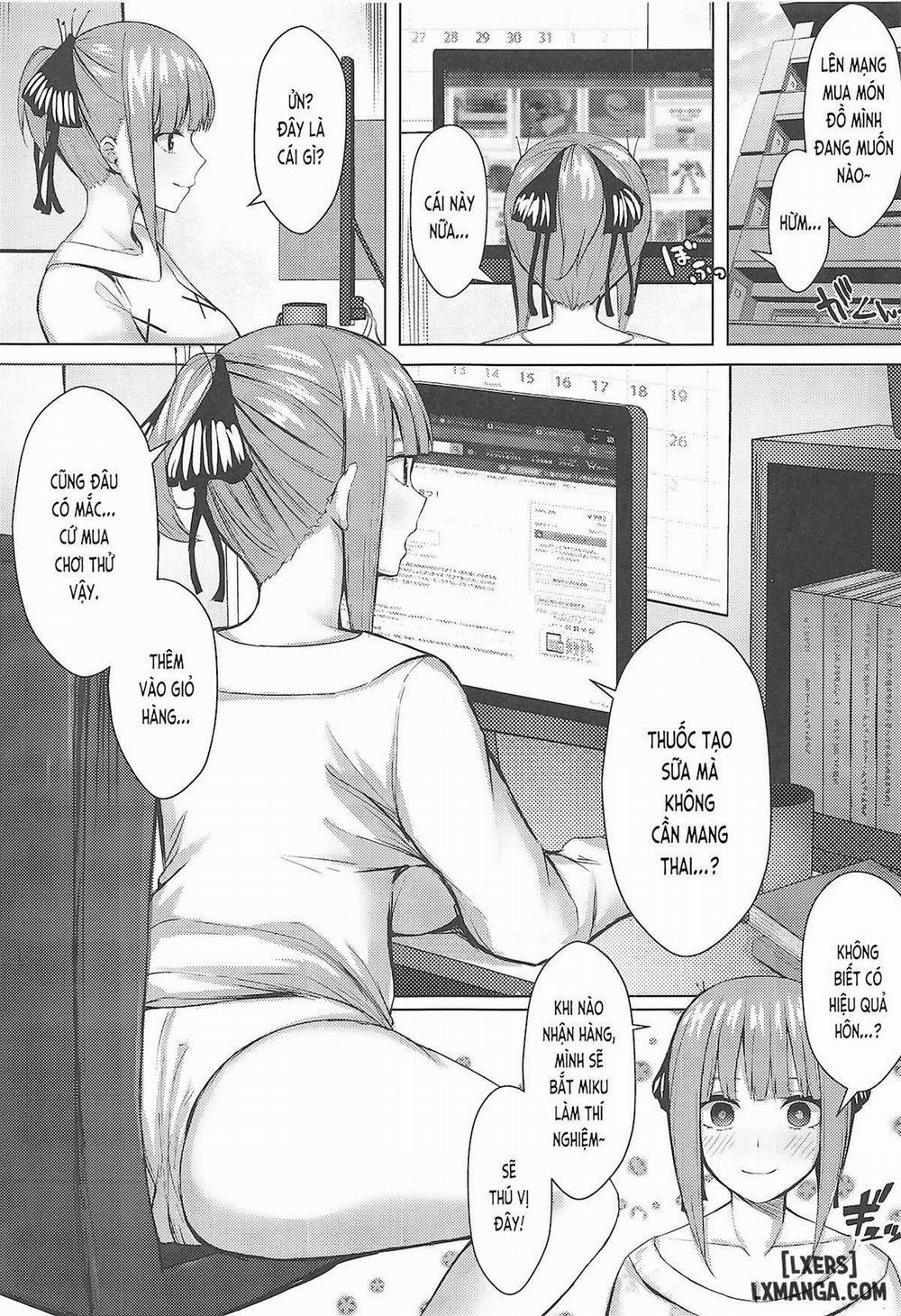 Kouhei ni Ikou ze!! - 2toubun no sex with milk Oneshot trang 1