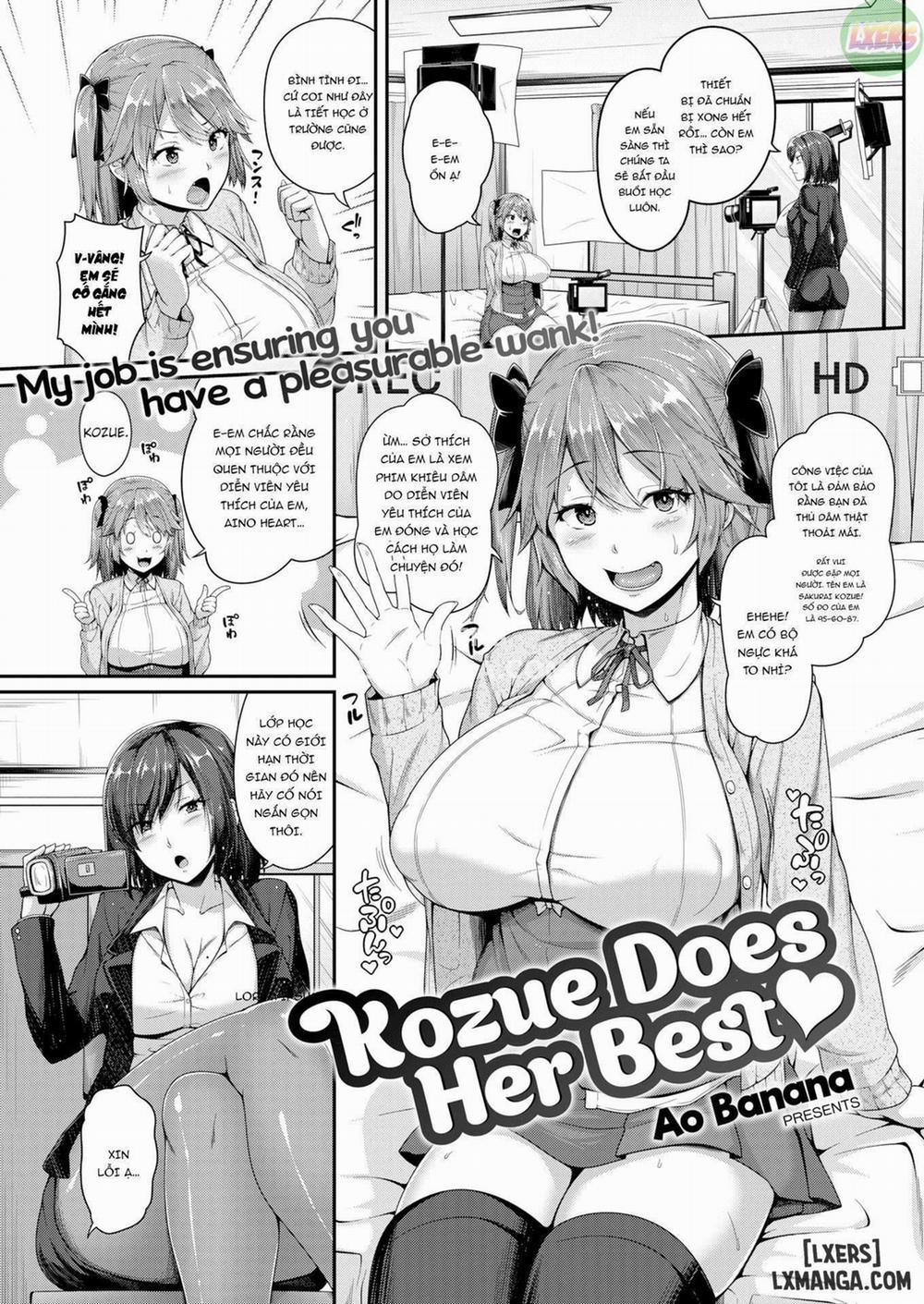 Kozue Does Her Best Oneshot trang 0
