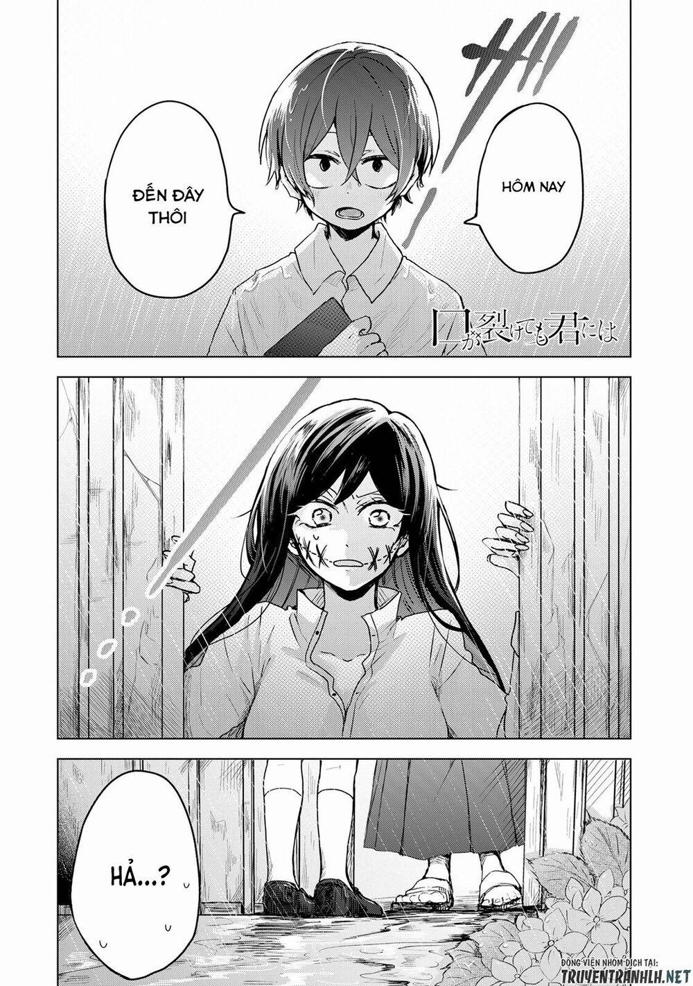 Kuchi Ga Saketemo Kimi Niwa 2 trang 1