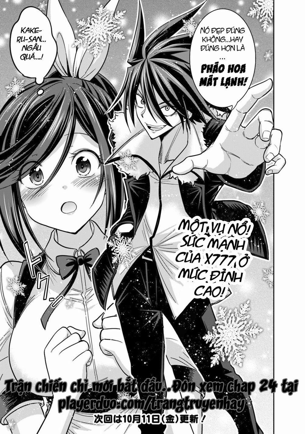 Kujibiki Tokushou: Musou Hāremu Ken 23 trang 13