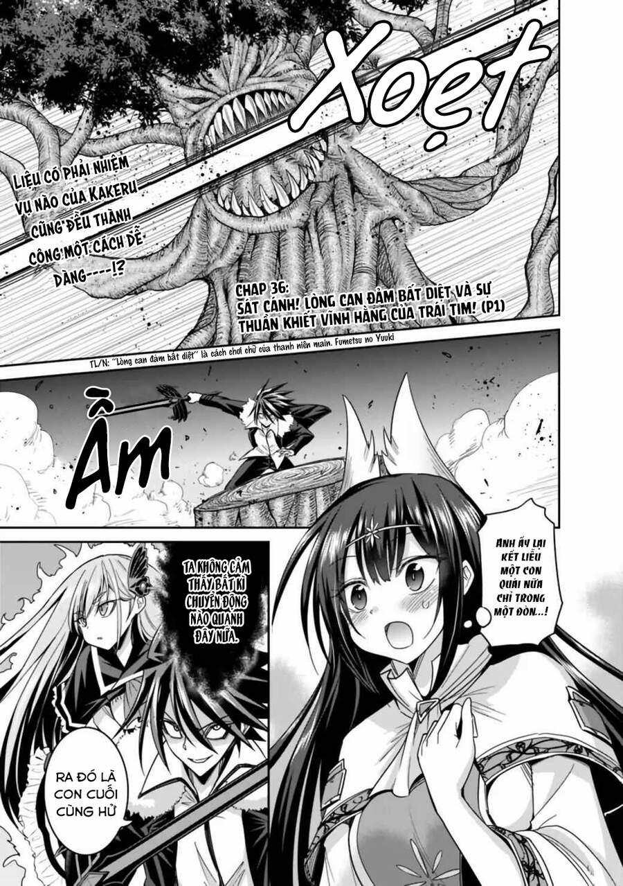 Kujibiki Tokushou: Musou Hāremu Ken 36 trang 3