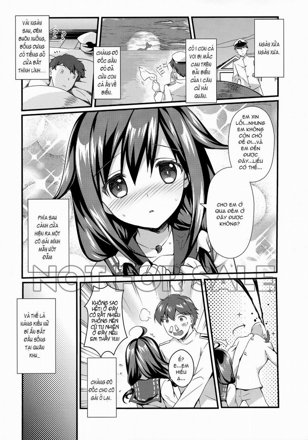Kujira no ongaeshi (Kantai Collection -KanColle-) Oneshot trang 1