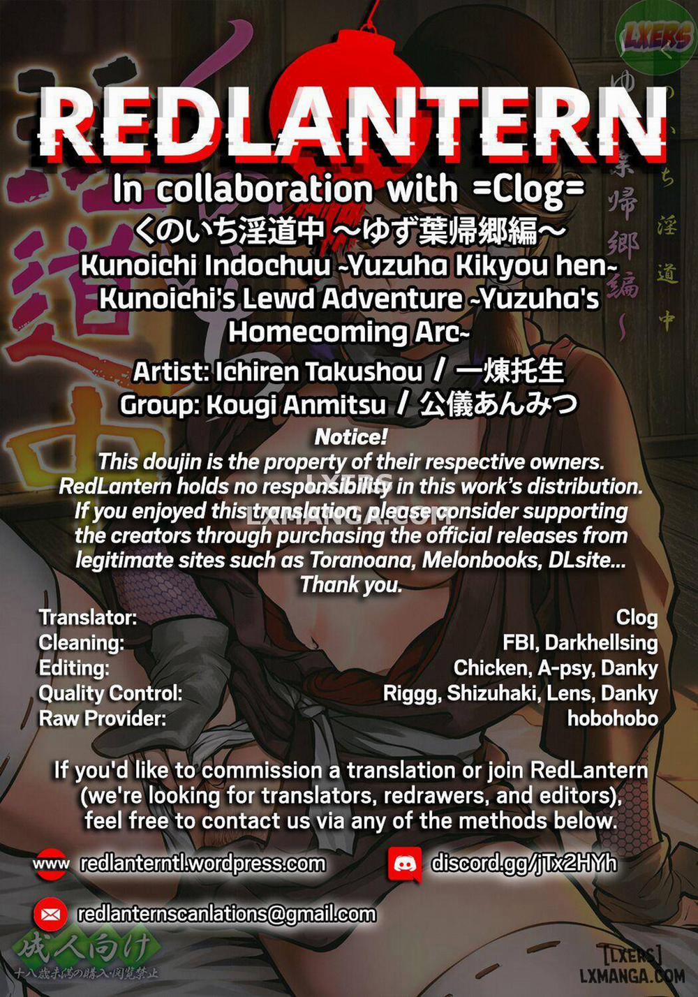 Kunoichi's Lewd Adventure ~Yuzuha's Homecoming Arc Oneshot trang 34