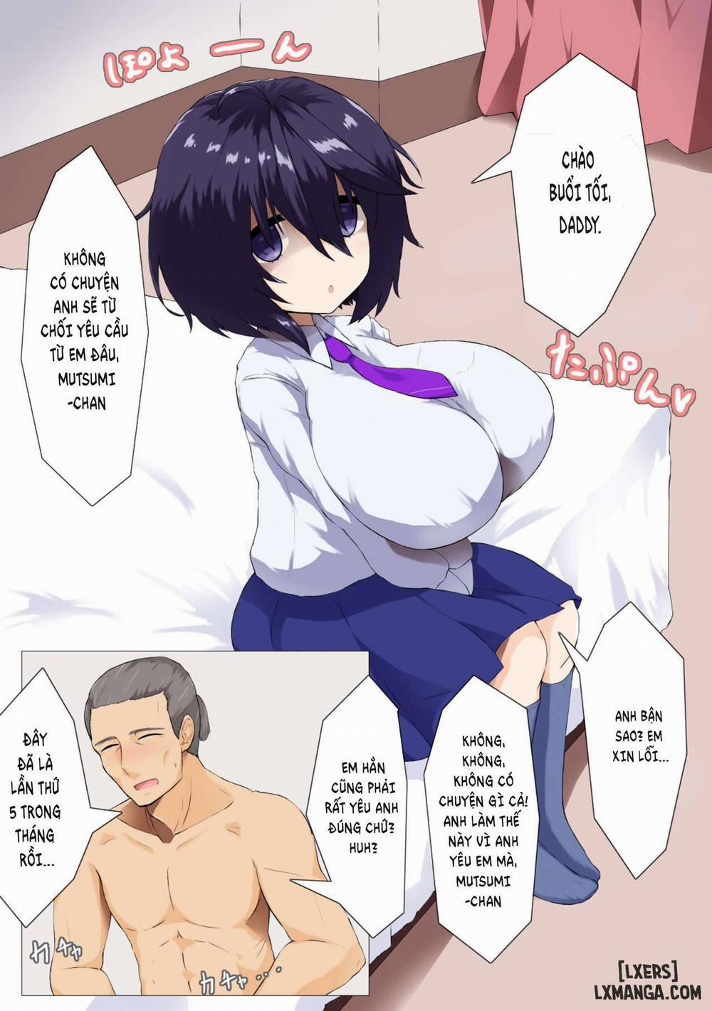 Kurai Mutsumi wa Ecchi Shitai Oneshot trang 3