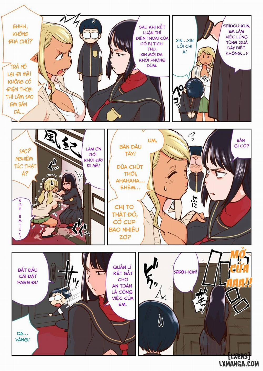 Kuro Gal VS Fuuki Iin Oneshot trang 4