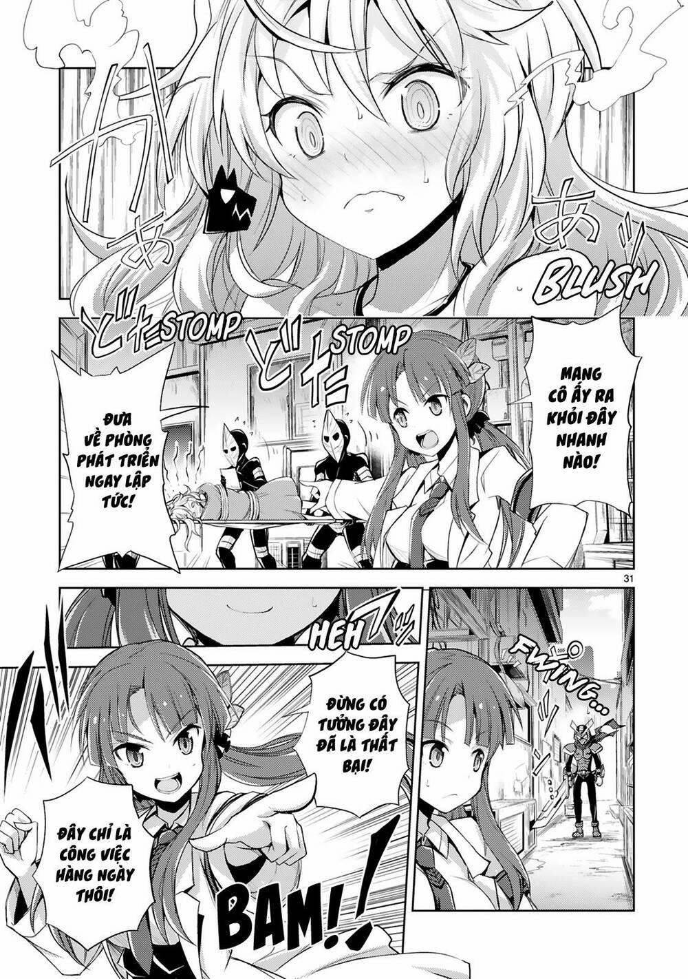 Kuroitsu-San Từ Phòng Phát Triển Quái Vật 2 trang 15