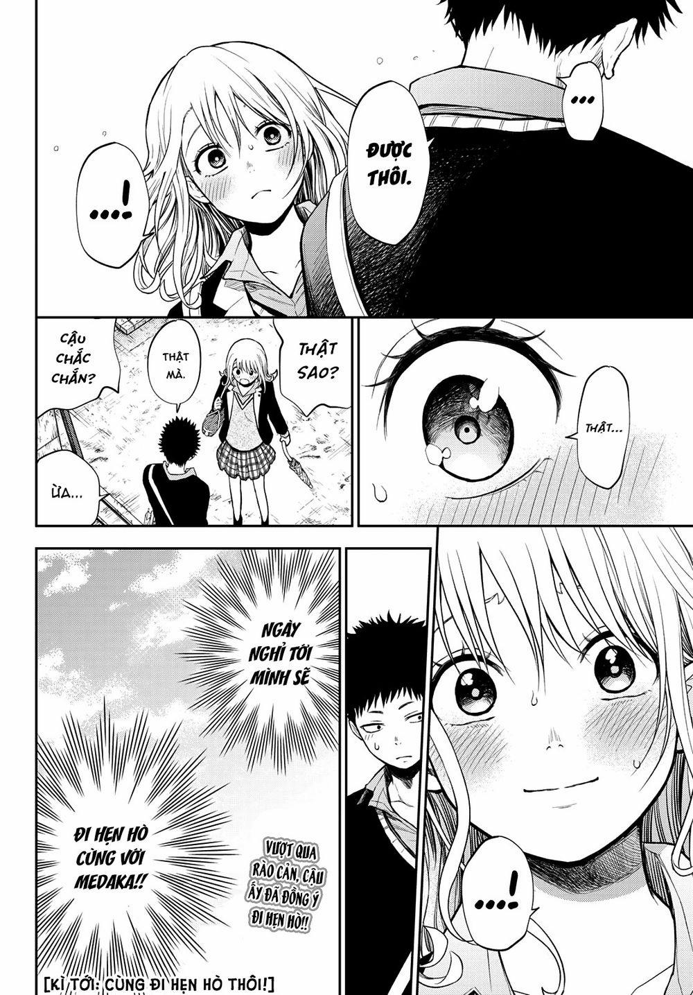 Kuroiwa Medaka Ni Watashi No Kawaii Ga Tsuujinai 0 Cuộc chiến tỏ tình (!?) trang 14