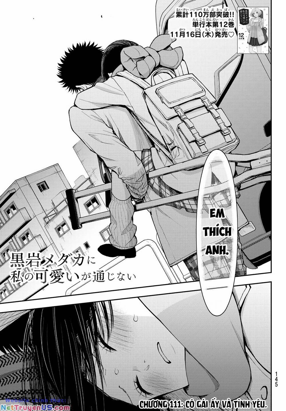 Kuroiwa Medaka Ni Watashi No Kawaii Ga Tsuujinai 111 trang 2