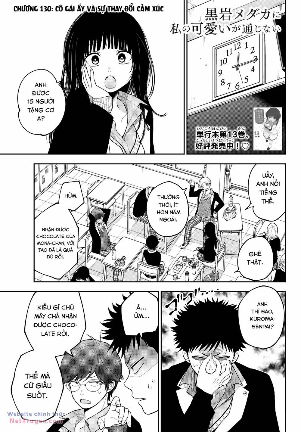 Kuroiwa Medaka Ni Watashi No Kawaii Ga Tsuujinai 130 trang 2