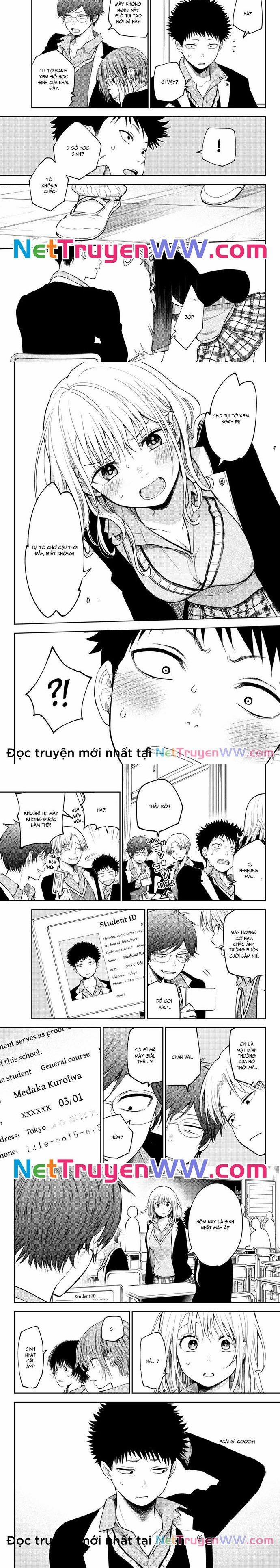 Kuroiwa Medaka Ni Watashi No Kawaii Ga Tsuujinai 140 trang 2