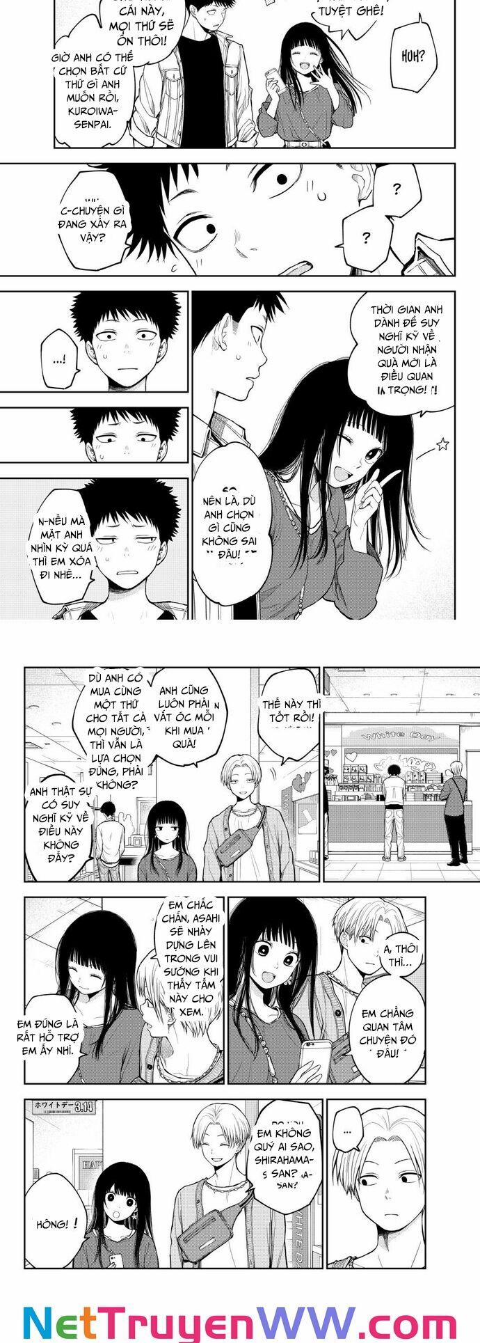 Kuroiwa Medaka Ni Watashi No Kawaii Ga Tsuujinai 143 trang 4