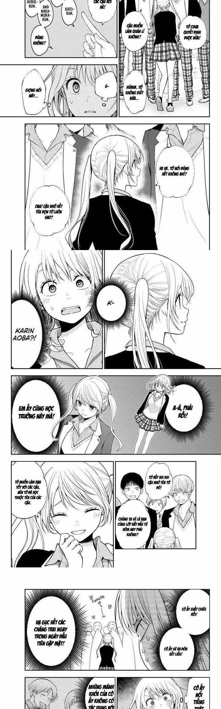 Kuroiwa Medaka Ni Watashi No Kawaii Ga Tsuujinai 148 trang 4