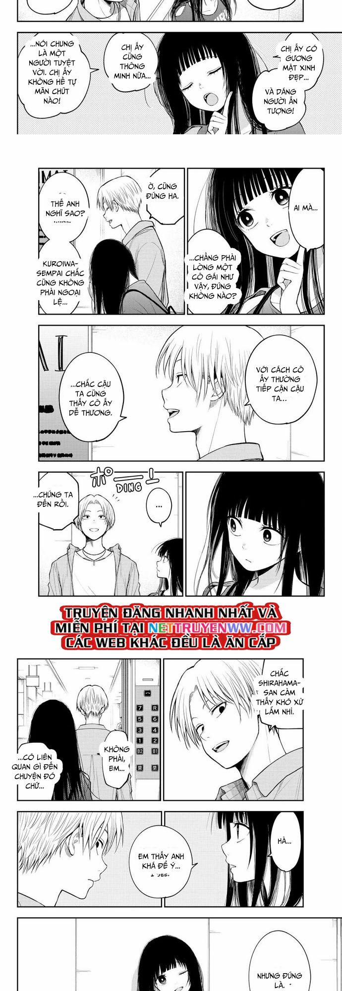 Kuroiwa Medaka Ni Watashi No Kawaii Ga Tsuujinai 158 trang 3