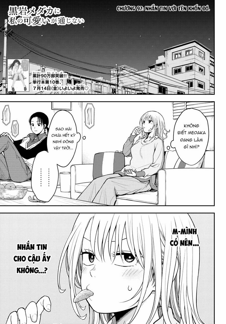 Kuroiwa Medaka Ni Watashi No Kawaii Ga Tsuujinai 97 trang 2