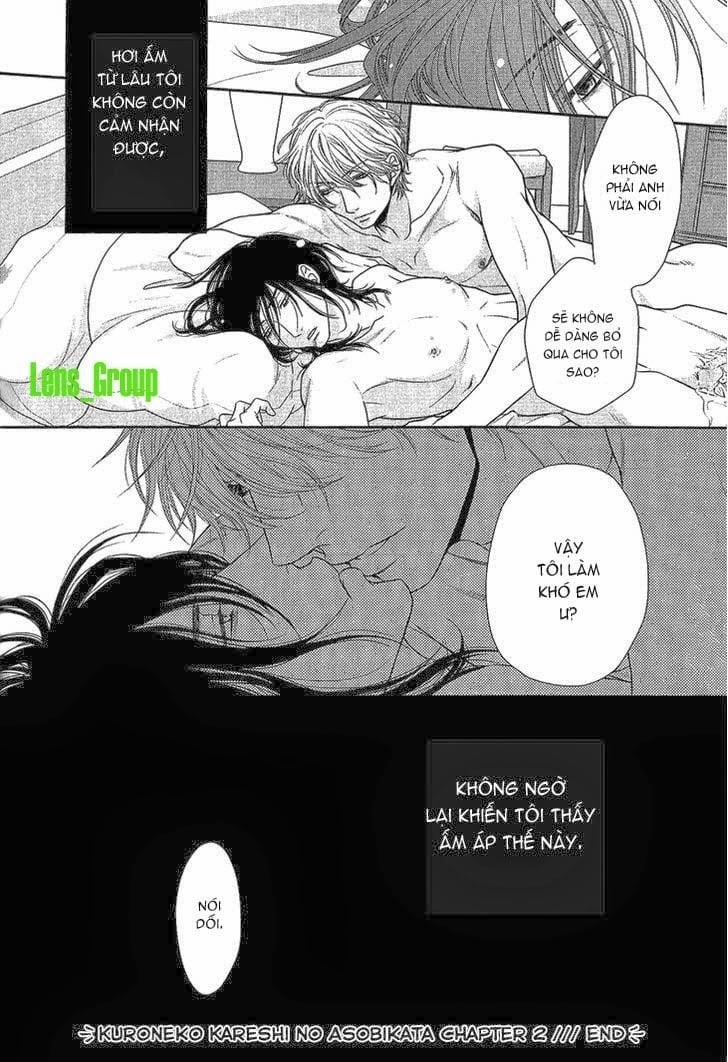 Kuroneko Kareshi No Asobikata 2 trang 32