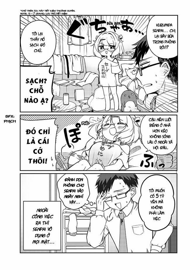 Kurumida-Senpai No Guttara Kawaii Himitsu 1 trang 8