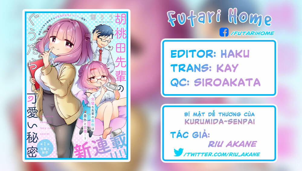 Kurumida-Senpai No Guttara Kawaii Himitsu 3 trang 1