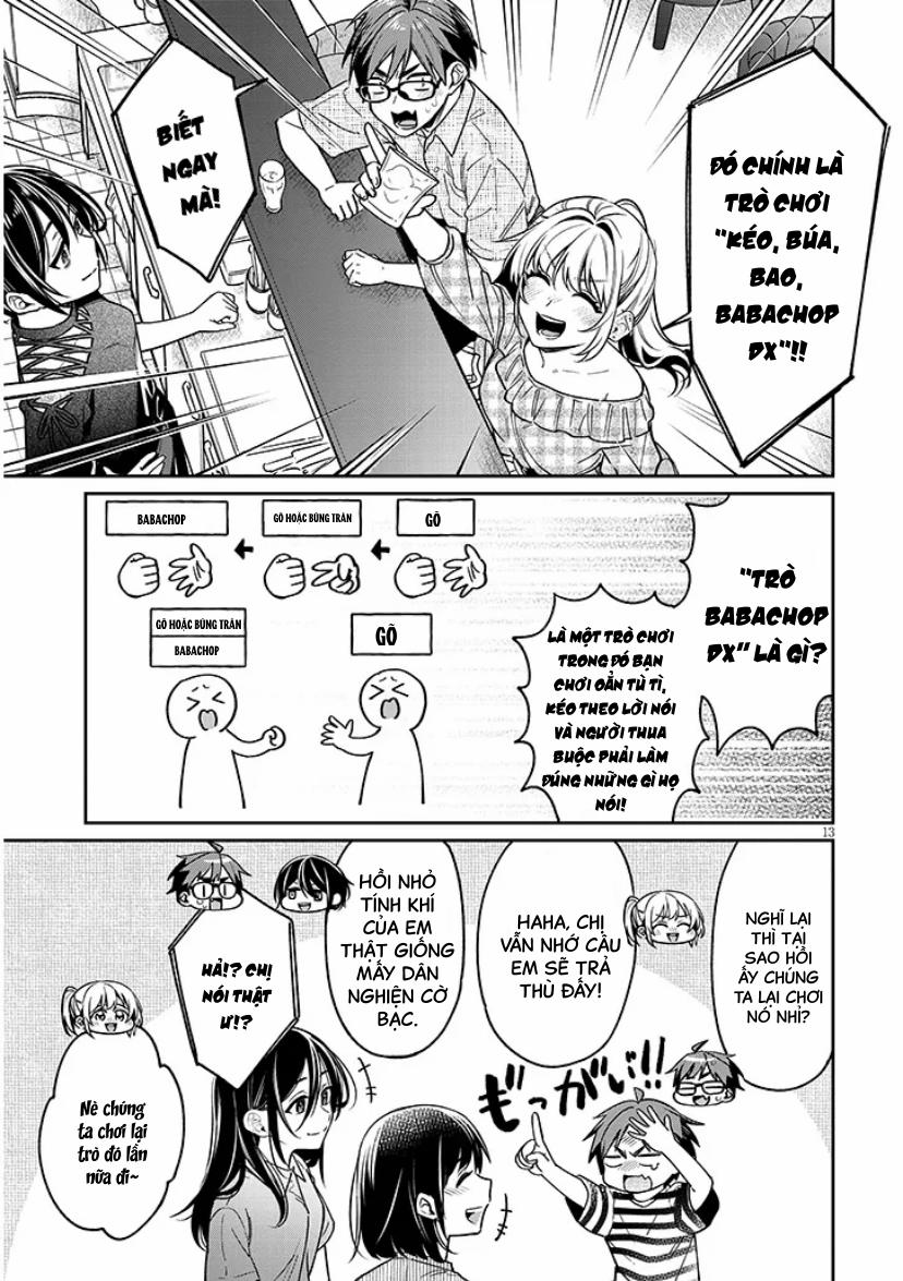 Kusetsuyo Kanojo Wa Toko Ni Izanau 10.1 trang 12