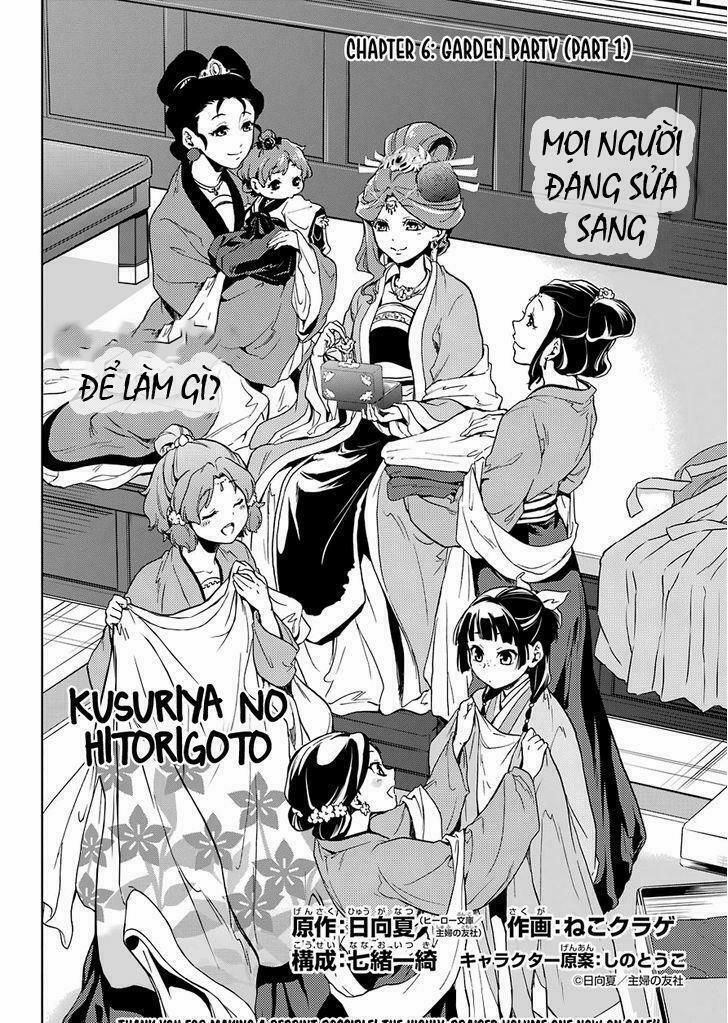 Kusuriya No Hitorigoto 6 trang 0