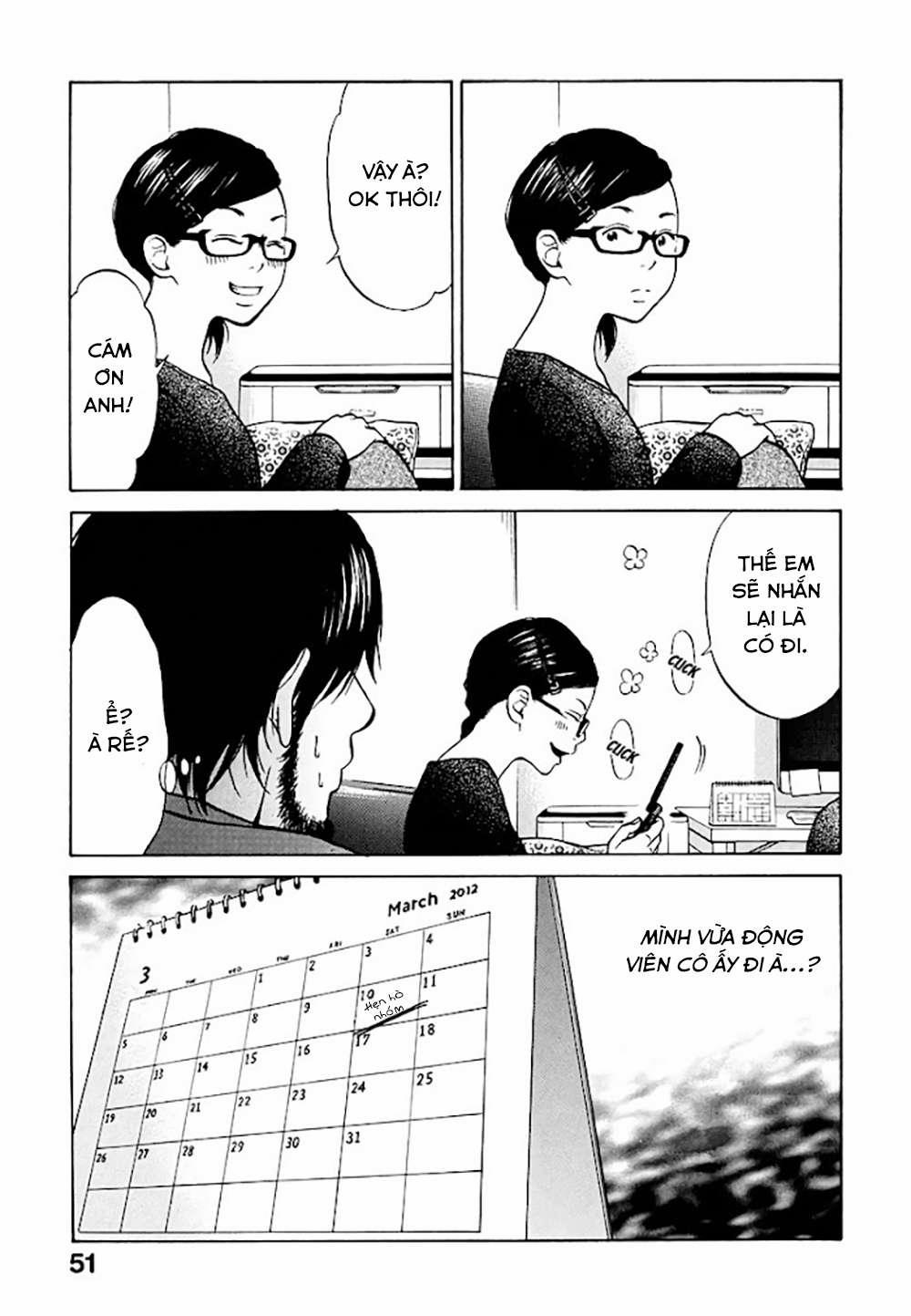 Kuu Neru Futari Sumu Futari 0 Ritsuko đi hẹn hò nhóm trang 5