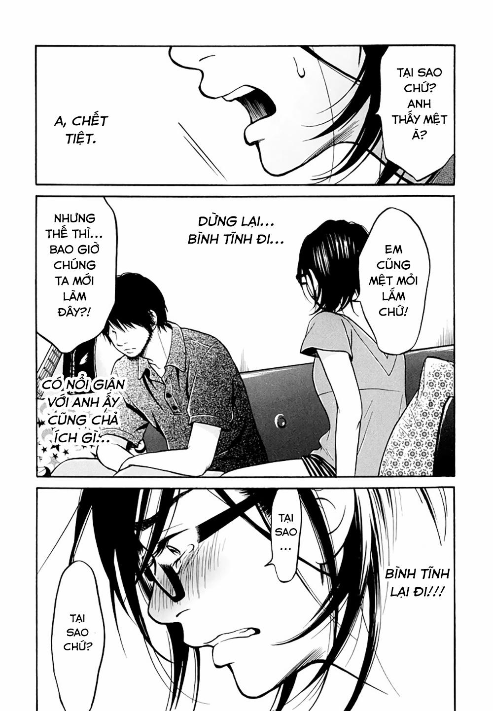 Kuu Neru Futari Sumu Futari 0 Tình huống bất khả kháng 0 Đêm đầu tiên trang 19