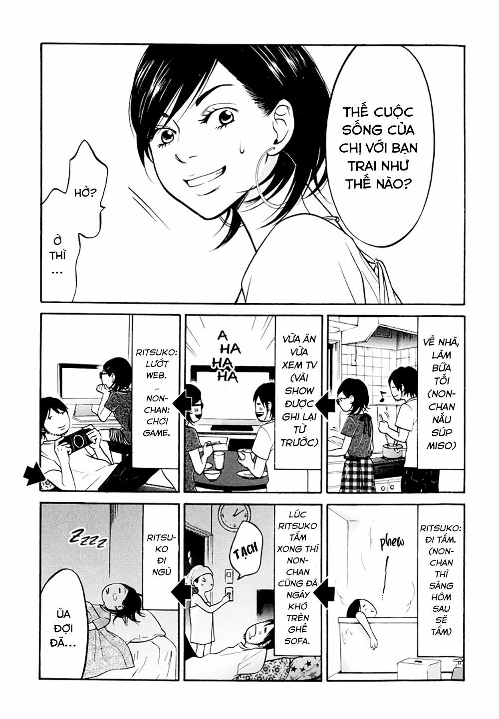 Kuu Neru Futari Sumu Futari 0 Tình huống bất khả kháng 0 Đêm đầu tiên trang 5