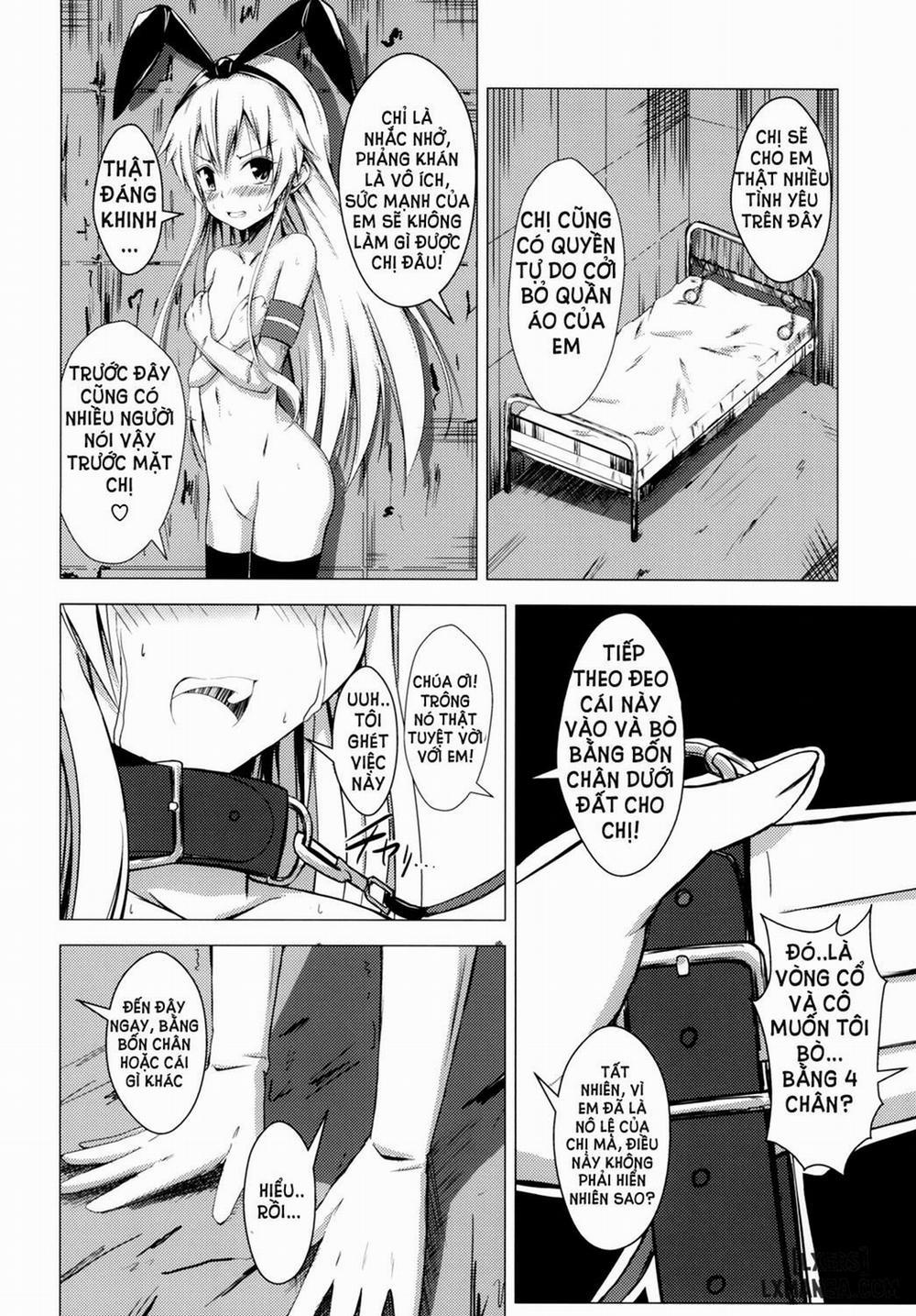 Kuubo Wo-Kyuu-chan no Shimakaze Yuri Dorei Choukyou 1 Oneshot trang 12