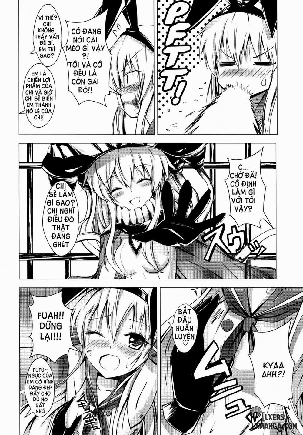 Kuubo Wo-Kyuu-chan no Shimakaze Yuri Dorei Choukyou 1 Oneshot trang 6