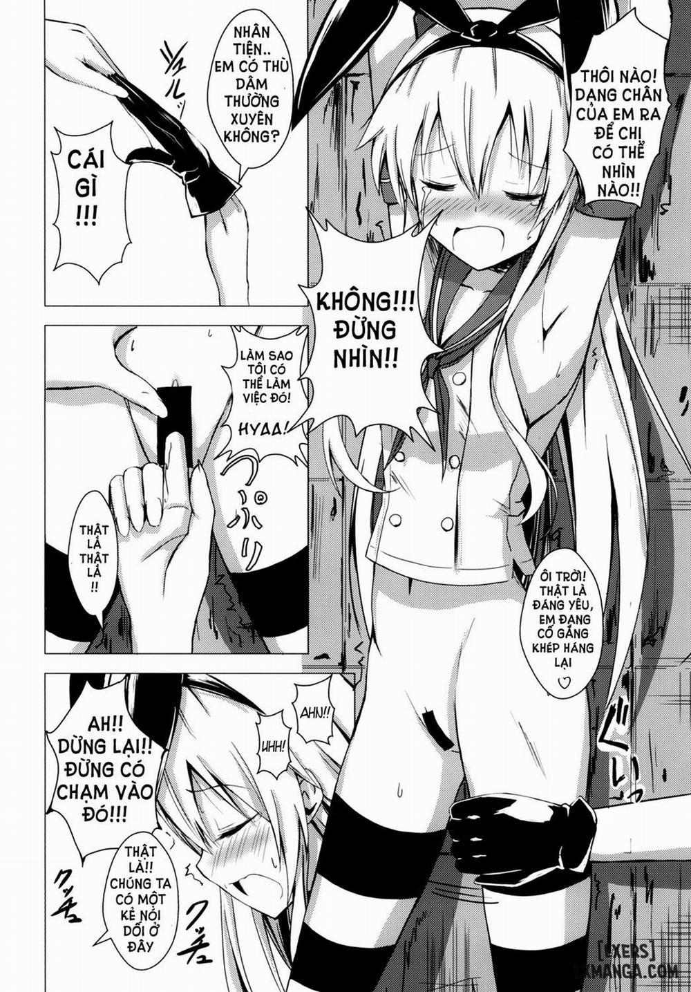 Kuubo Wo-Kyuu-chan no Shimakaze Yuri Dorei Choukyou 1 Oneshot trang 8