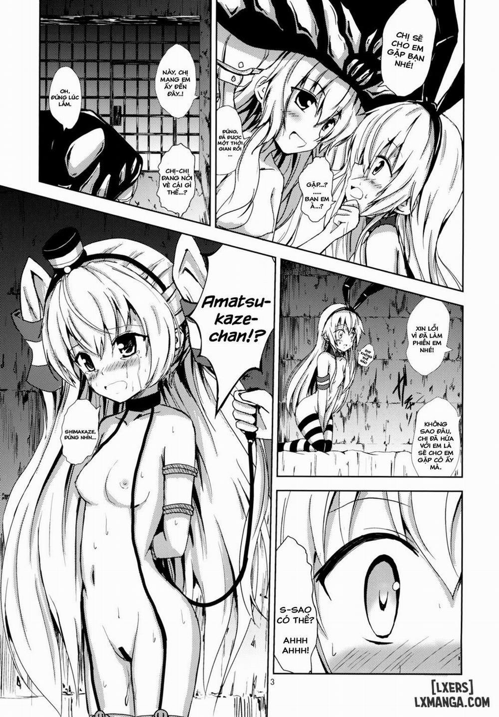Kuubo Wo-Kyuu-chan no Shimakaze Yuri Dorei Choukyou ~Amatsukaze-chan to Issho Hen Oneshot trang 3