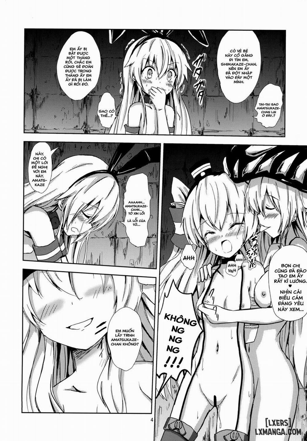 Kuubo Wo-Kyuu-chan no Shimakaze Yuri Dorei Choukyou ~Amatsukaze-chan to Issho Hen Oneshot trang 4
