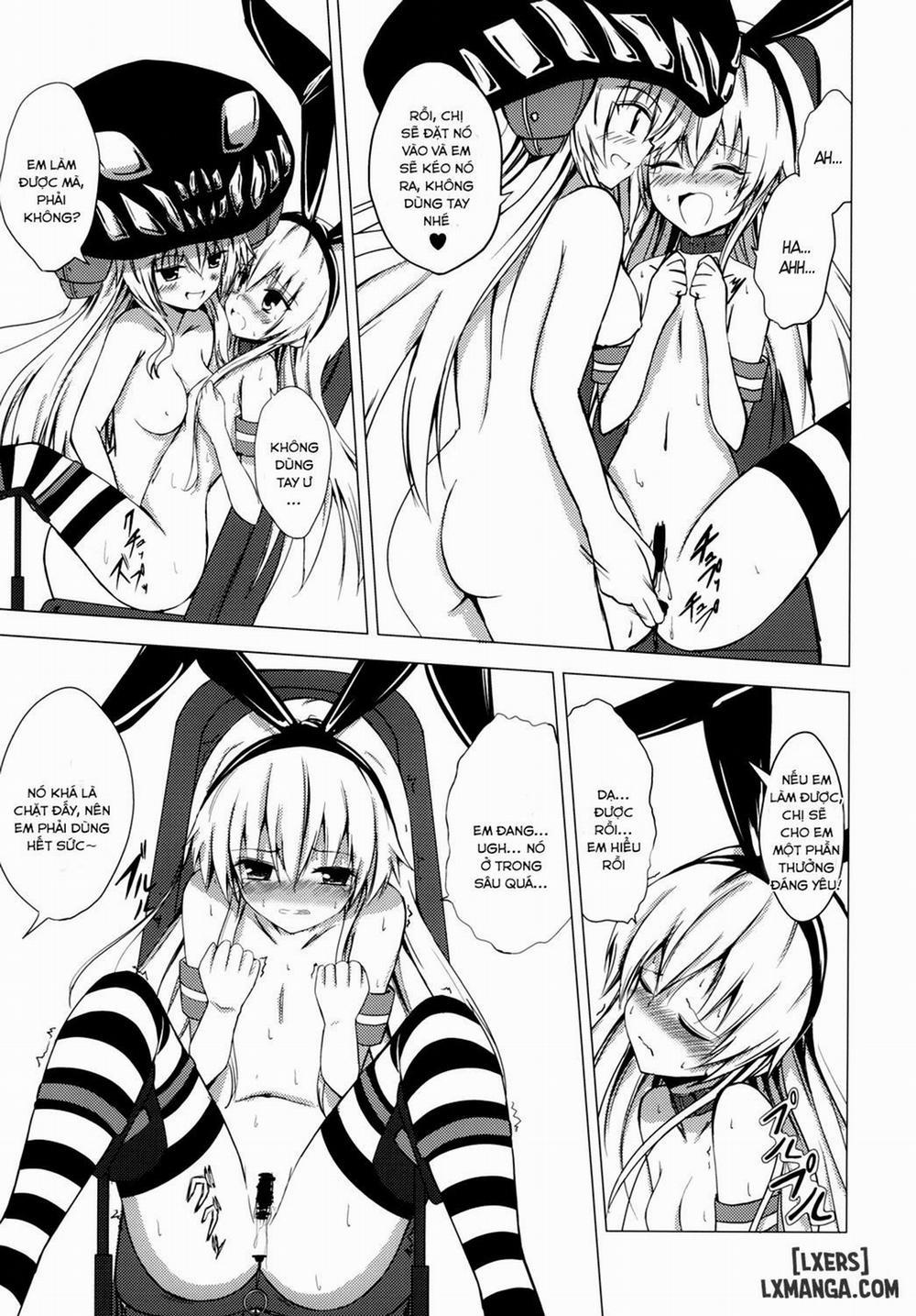 Kuubo Wo-Kyuu-chan no Shimakaze Yuri Dorei Choukyou ~Anal Kaihatsu Hen Oneshot trang 11