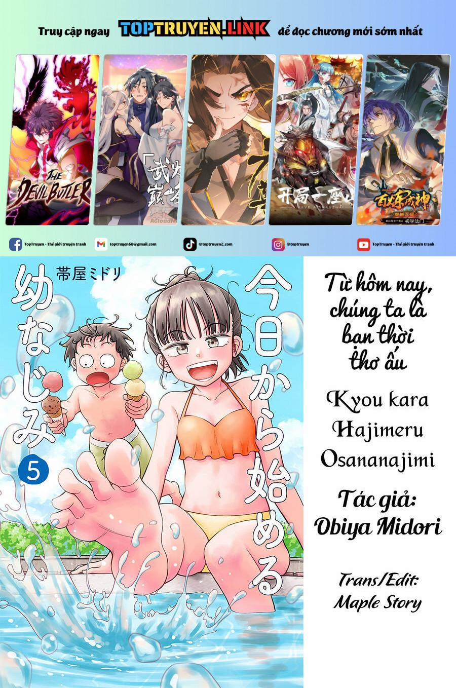 Kyou Kara Hajimeru Osananajimi 24 trang 0