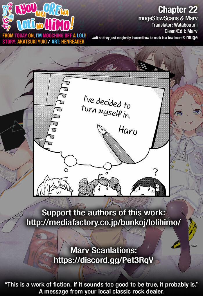 Kyou Kara Ore Wa Loli No Himo! 22 trang 28