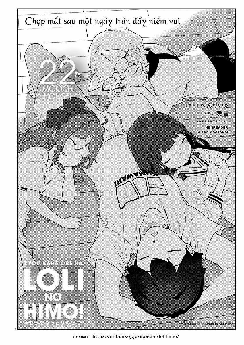 Kyou Kara Ore Wa Loli No Himo! 22 trang 6