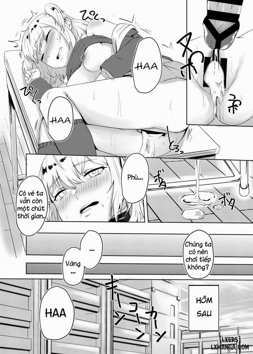 Kyousei Zecchou Batsu Game Namaiki JK no Shitsukekata Oneshot trang 22