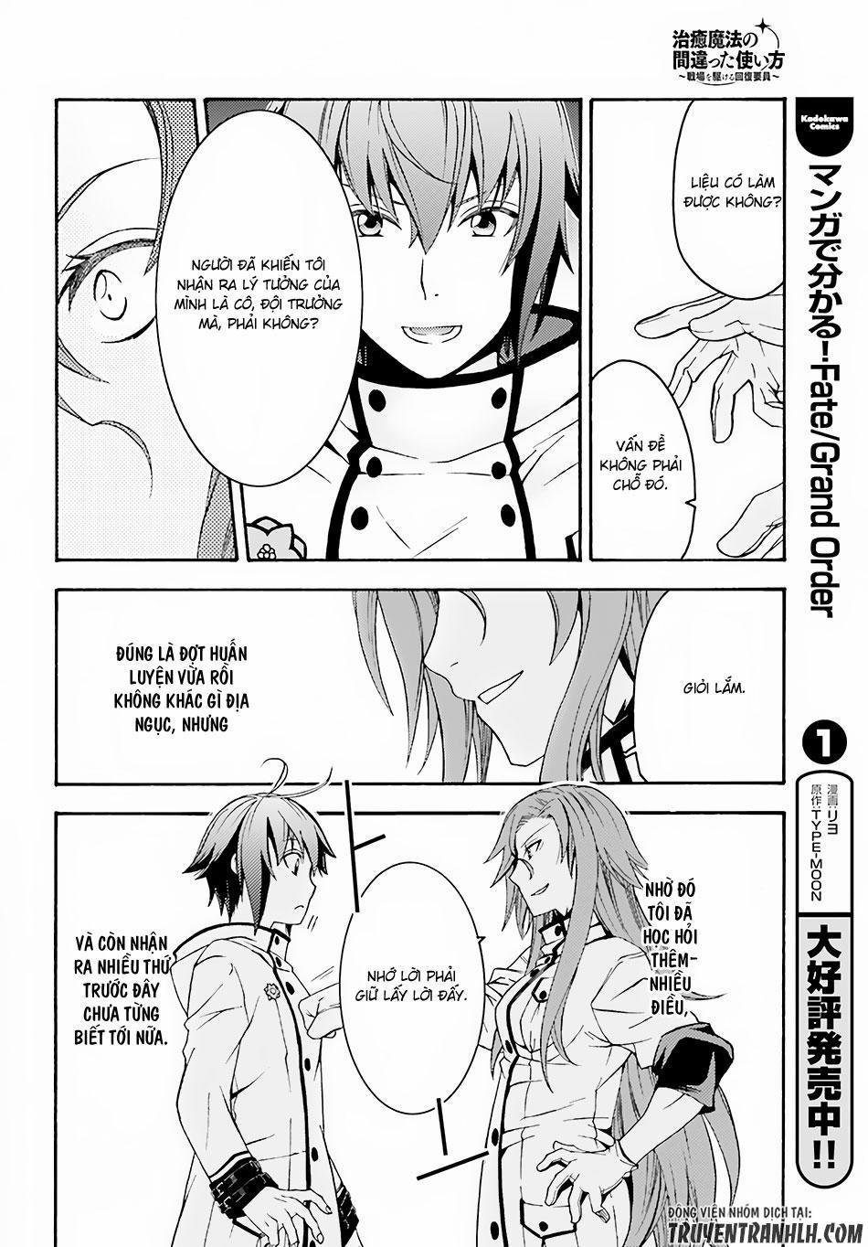 Là Healer Nhưng Lại Có Mặt Trên Chiến Trường 8 trang 12