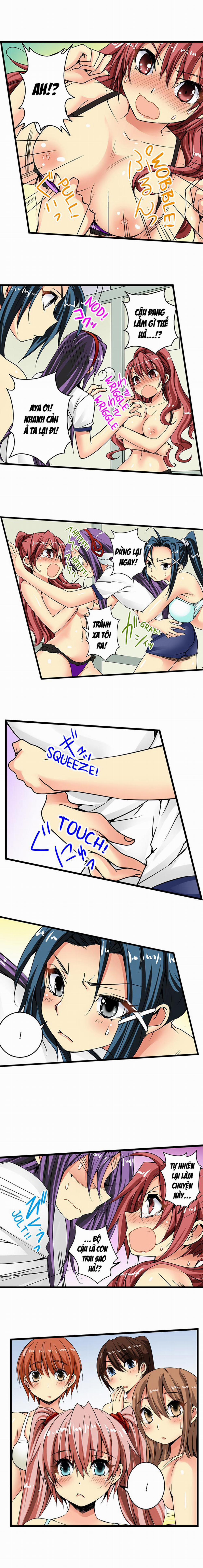 Lạc Vào Ngôi Trường Của Những Cô Gái Nứng Tình! 10: Main Sắp Bị Lộ? Và... Lại Sắp Chịch! trang 6