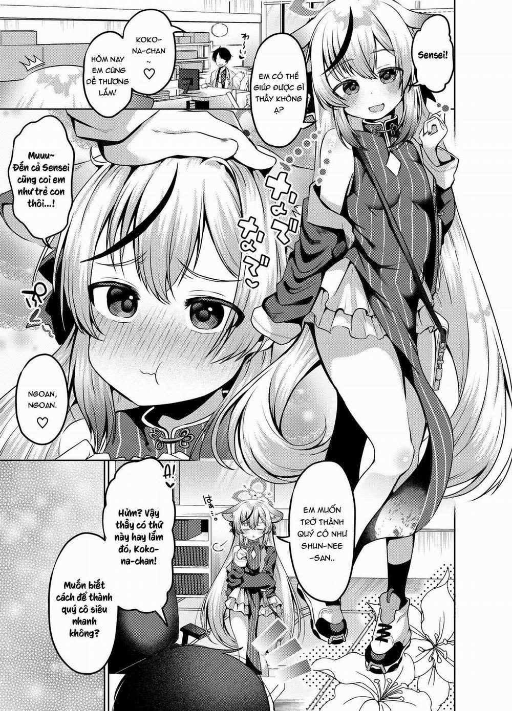 Lady ni Naritai Kokona-chan Oneshot nứng trang 3