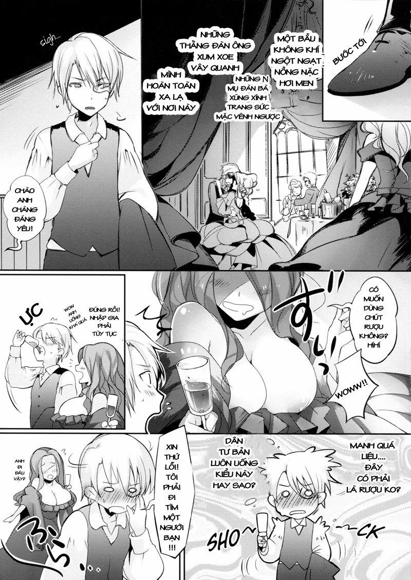 Lait +Cafe Au Lait (Ikoku Meiro No Croisee) Oneshot trang 6