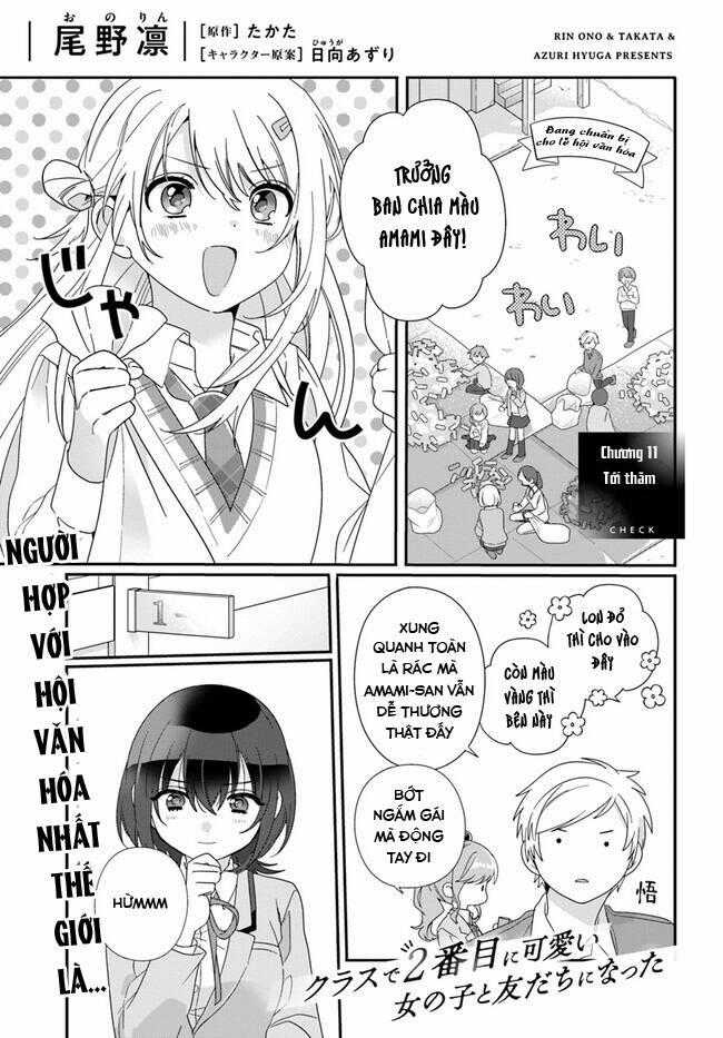 Làm Bạn Với Cô Gái Đáng Yêu Thứ Hai Lớp 11.1 trang 3