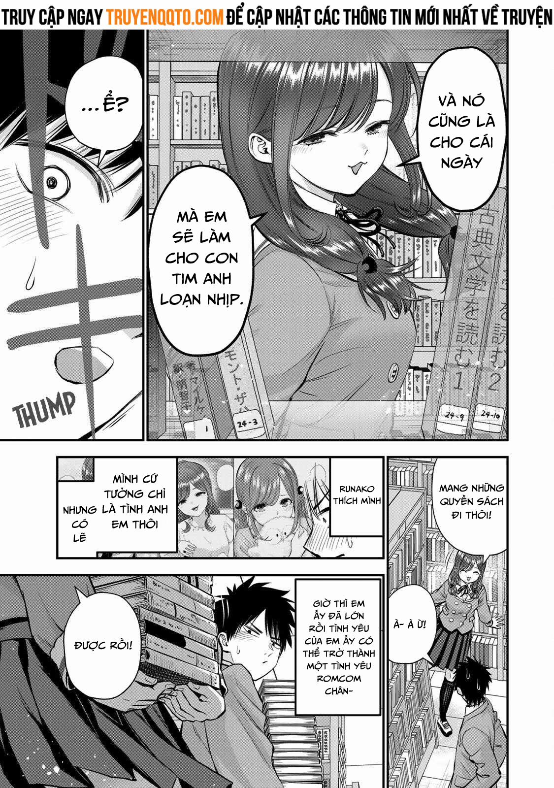 Làm Gì Có Chuyện Tình Hài Hước Giữa Bạn Thuở Nhỏ Được! 74 trang 8